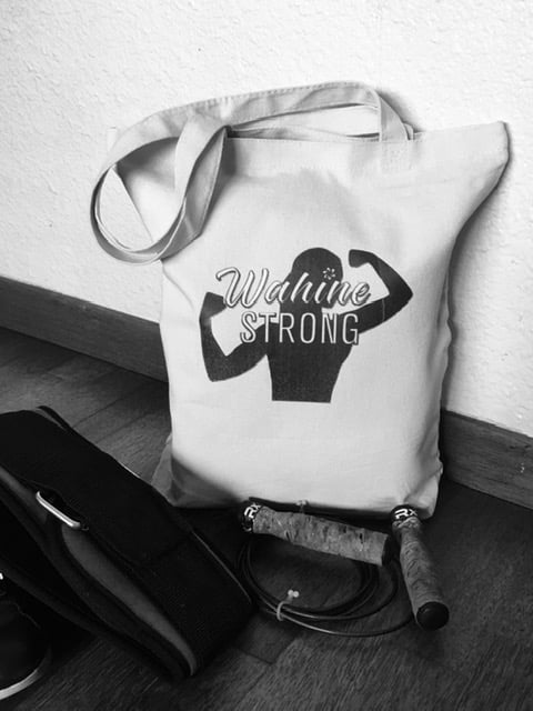 Wahine STRONG Canvas Tote Bag