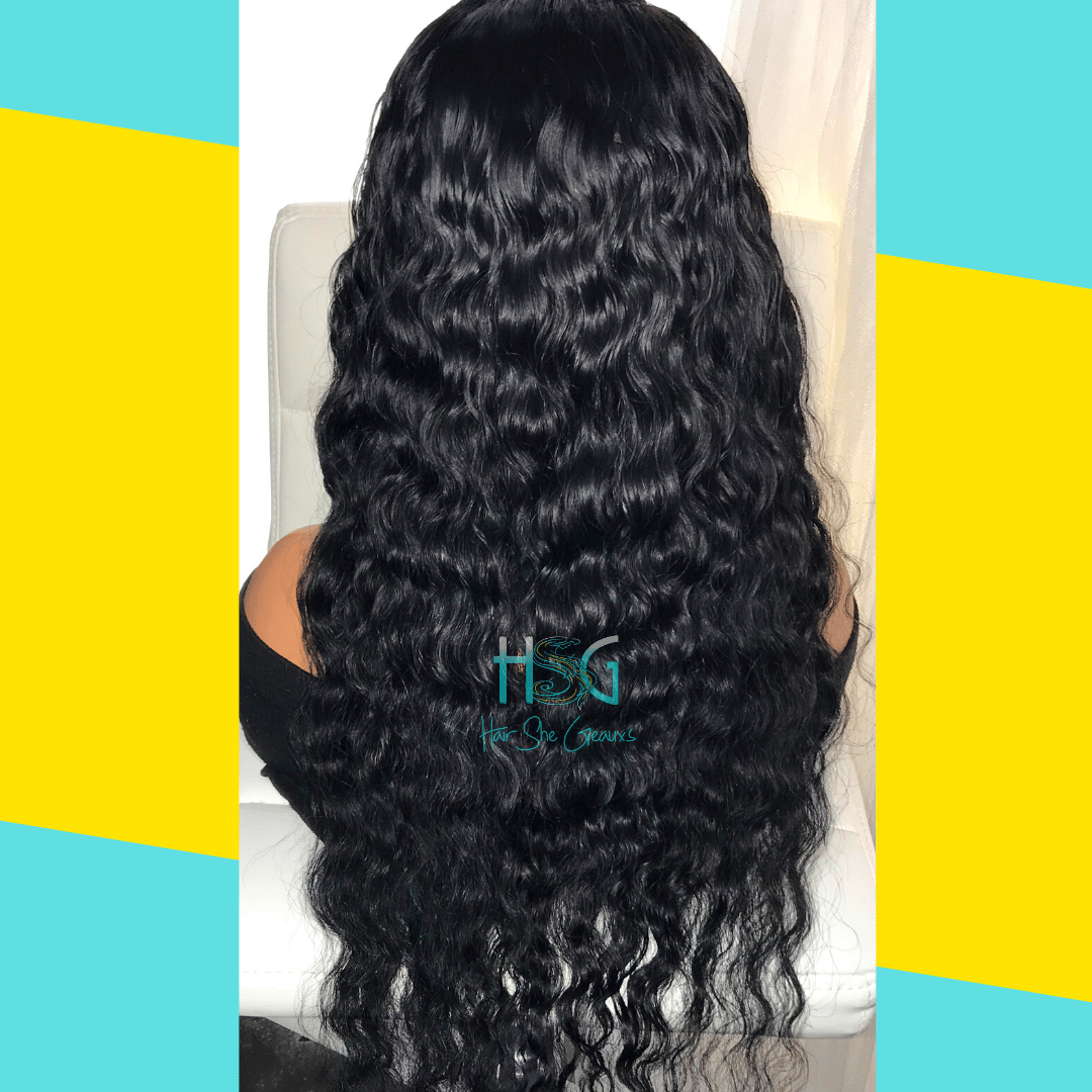 Raw Curly Wave 26” Custom Unit | Hair She Geauxs