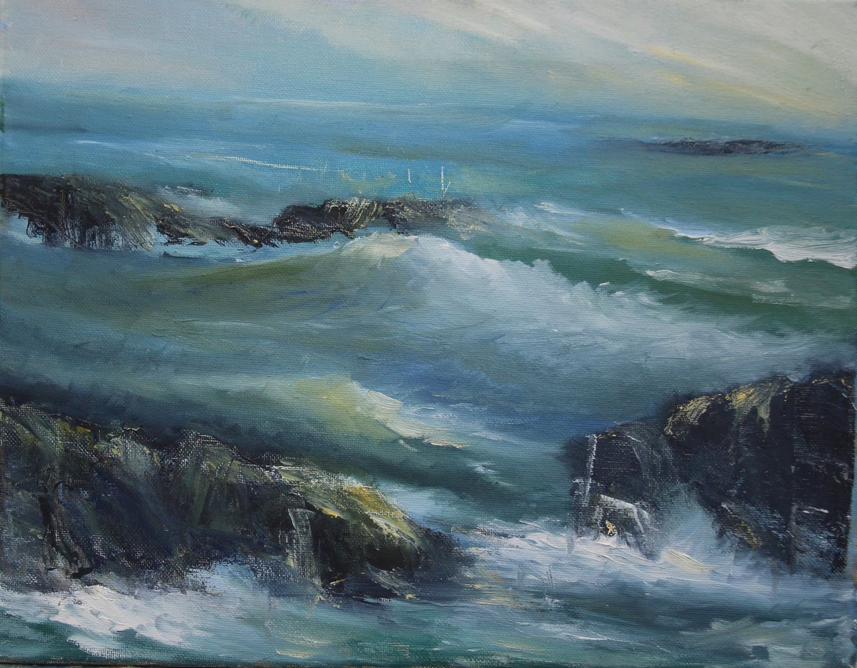 Swirling Sea | Joseph Snyder Fine Art