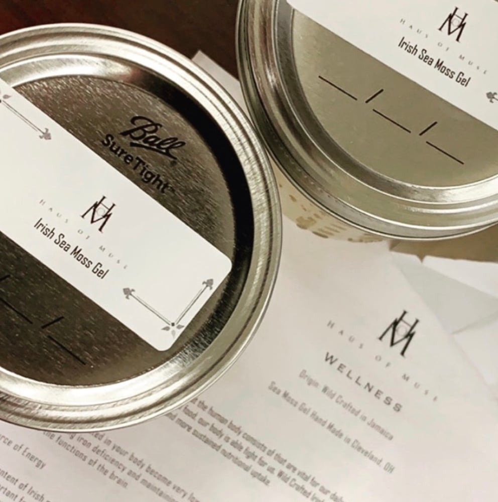Image of Jamaican Irish Sea Moss Gel Gold (Local Only-Cleveland)