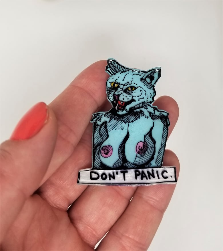 Image of Don't Panic Pin