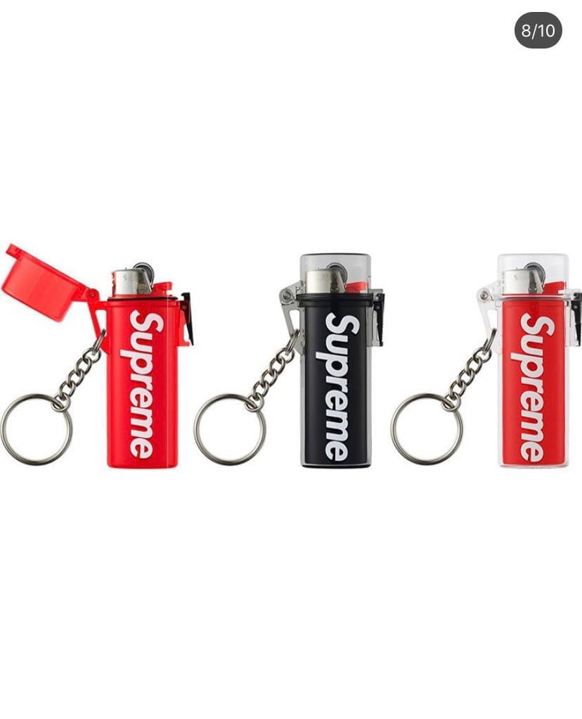 Supreme waterproof sale lighter case keychain