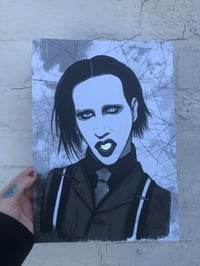 Marilyn Manson Foil Print