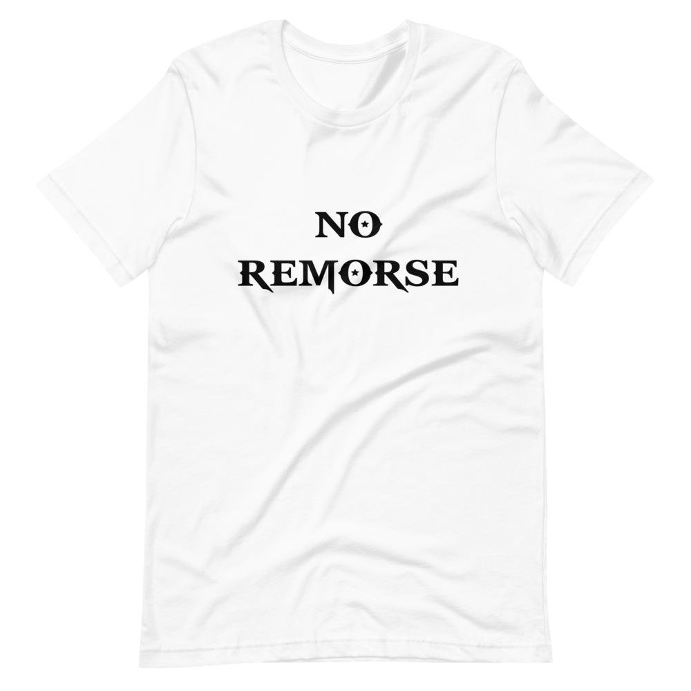 Image of No Remorse T shirt (White)