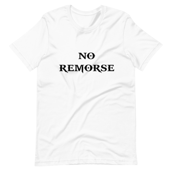 Image of No Remorse T shirt (White)