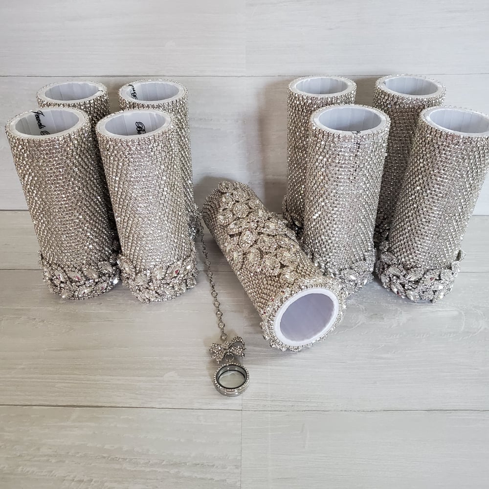 "Kashmere" Full Bling Bouquet Holder