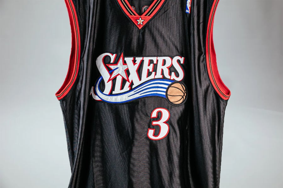 Image of Authentic Philadelphia 76ers Allen Iverson Jersey