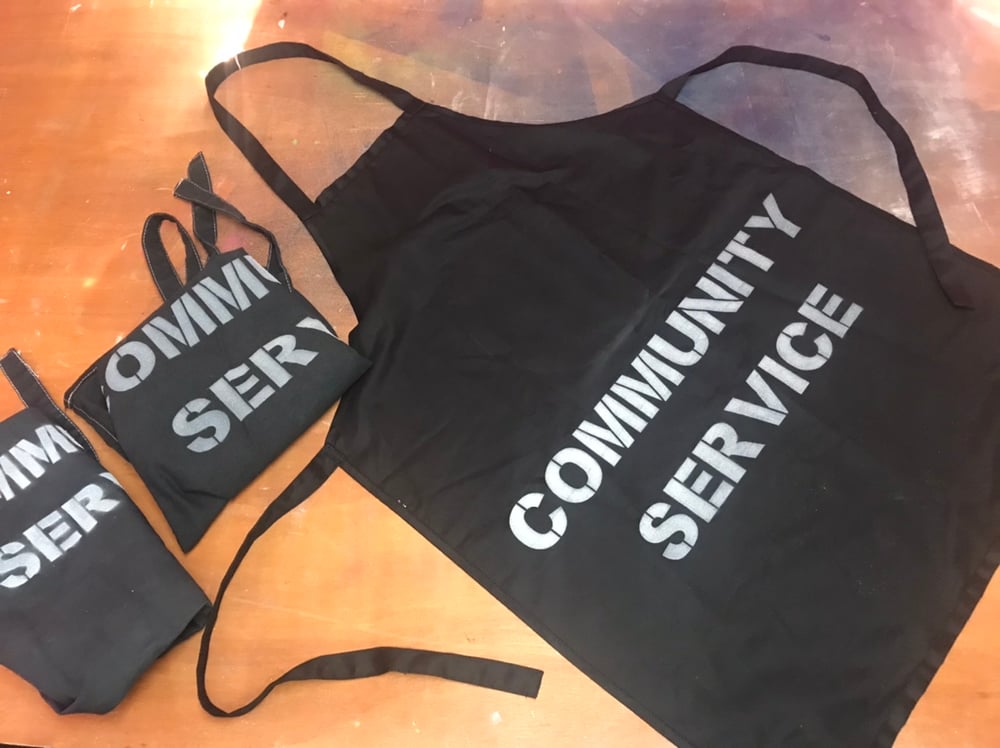 Image of SOLD OUT Set of 3 Community Service Aprons