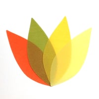Image 3 of Sunflower | Stylized Leaf Mobile