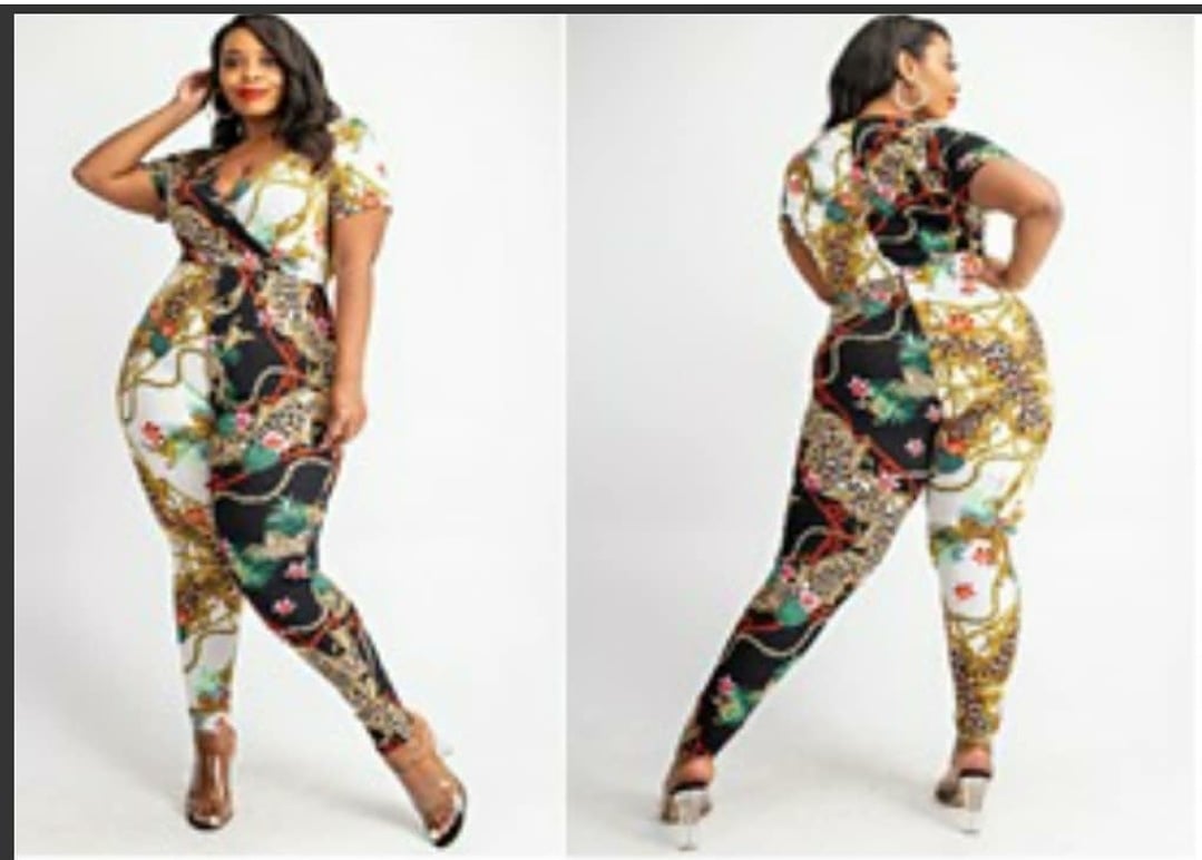 Image of Print Jumpsuit 