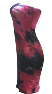 Image 3 of Tie-Dye Purple knee Dress