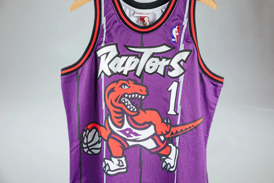 Image of Authentic Toronto Raptors Tracy McGrady Jersey