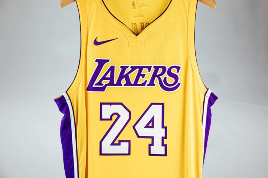Image of Authentic Los Angeles Lakers Kobe Bryant Jersey