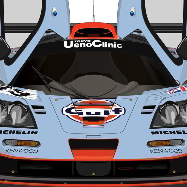 Gulf McLaren F1 GTR Longtail
