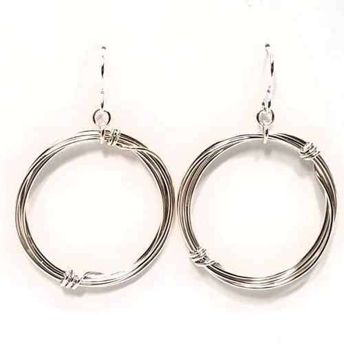 Image of Wrapped hoops