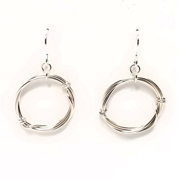 Image of Wrapped hoops