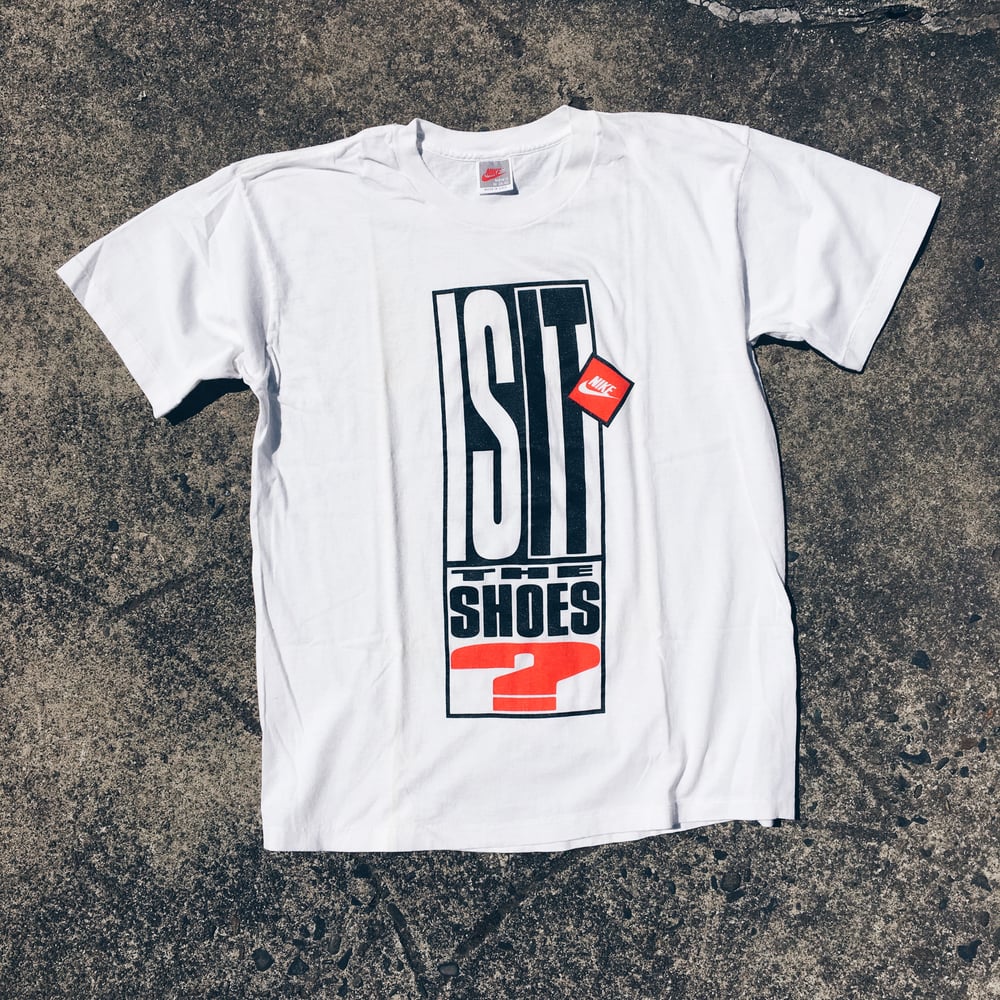 Image of Original 1991 Nike “Is It The Shoes?” Spike Lee Tee.