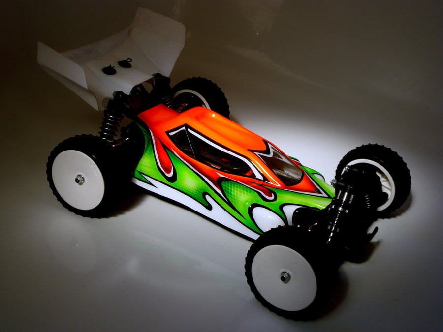 Image of PHAT BODIES '44' bodyshell for Losi Mini 8ight LC Racing EMB-1 Wltoys 144001