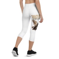 Image 2 of Women DIVINELY PROTECTED Capri Leggings