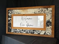 Image 3 of Welcome To Our Home Western Sign