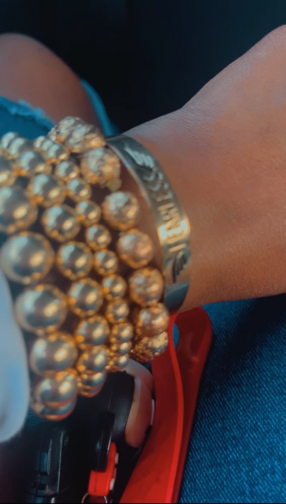 Image of “Soft girl Era” gold bead set