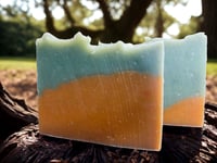 Image 4 of Handmade Oakmoss Amber Soap: Shea Butter & Olive Oil, Earthy Scent