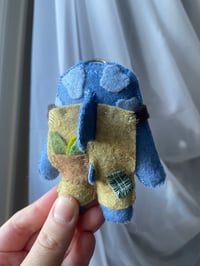 Image 2 of Gem the Gardening Whale Shark keychain