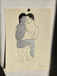 Image 2 of Dessin original A5 'Yin et Yang'