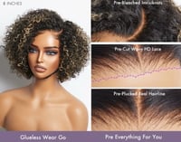 Image 3 of Konfident Curls – 8” Glueless HD Lace Wig