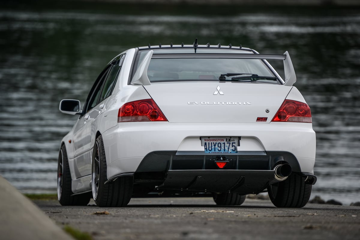 Authentic Mitsubishi JDM Evo 9 Rear Bumper | Genevo9