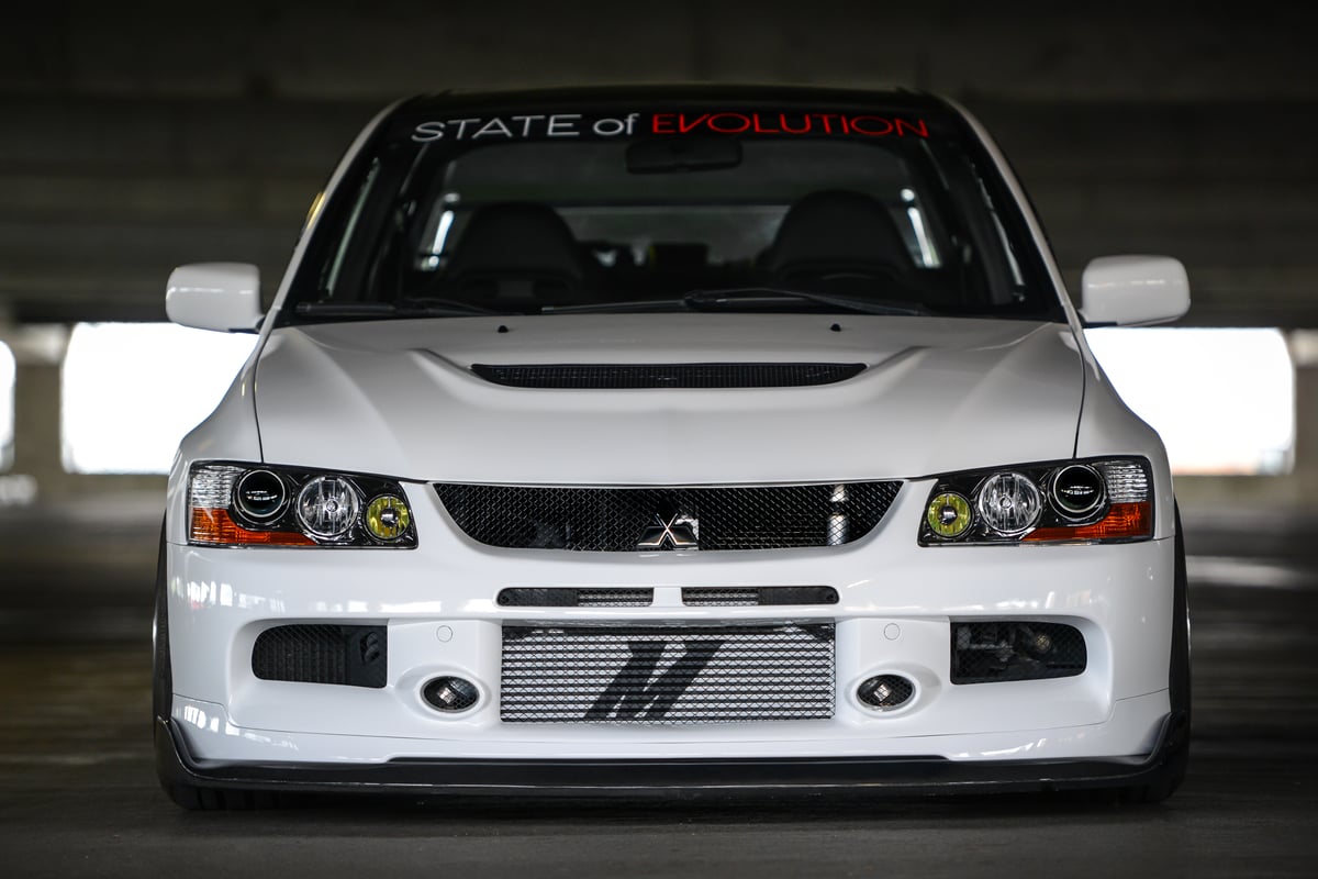 Authentic Mitsubishi Evo 9 Front Bumper | Genevo9