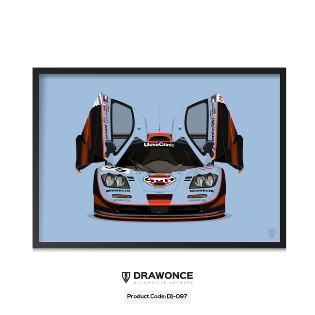 Gulf McLaren F1 GTR Longtail