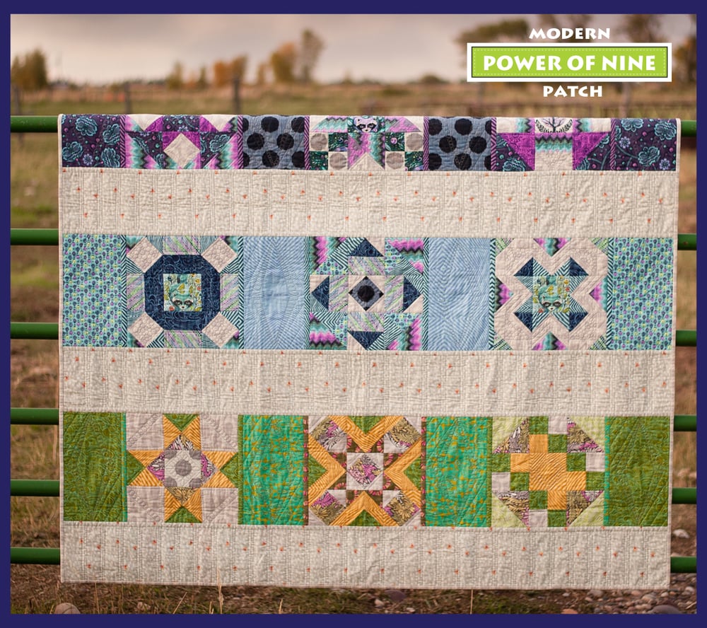 Image of Power of Nine ~ PDF Quilt Pattern
