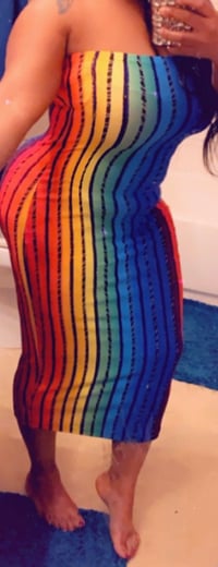 Image 1 of Bright Rainbow Stripes