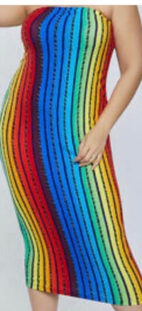 Image 2 of Bright Rainbow Stripes