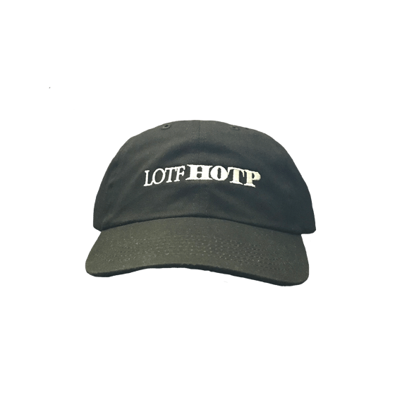 Image of L O T F H O T P (Land Of The Free Home Of The Pay) Dad Hat BLK