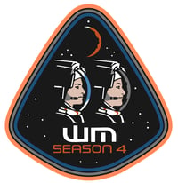 Image 1 of Season 4 (2019) WeMartians Podcast Commemorative Mission Patch - LIMITED EDITION