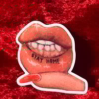 Stay Home MINI MAGNET
