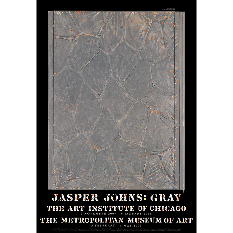 Jasper Johns: Gray at Universal Limited Art Editions (ULAE)
