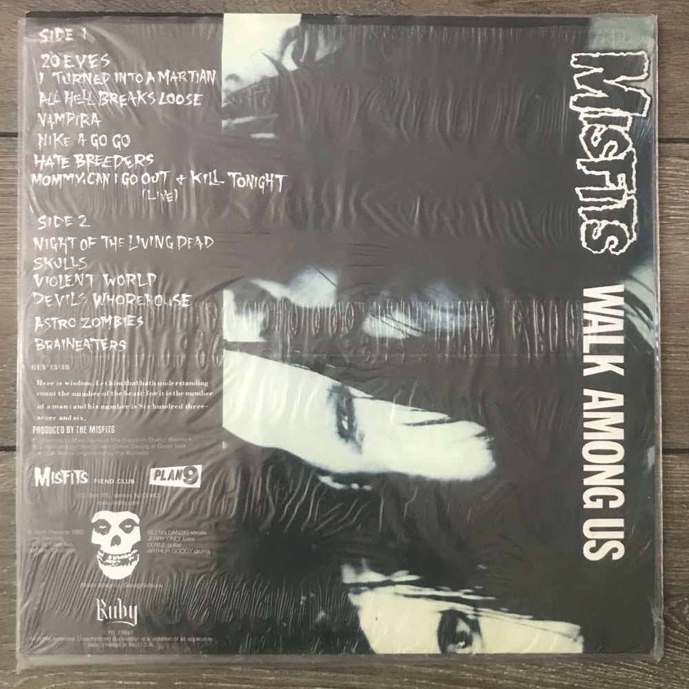 Image of Misfits - Walk Among Us Vinyl LP
