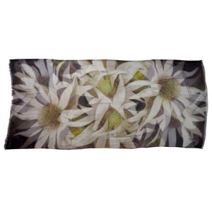 Image of Cashmere-Silk Flannel Flowers