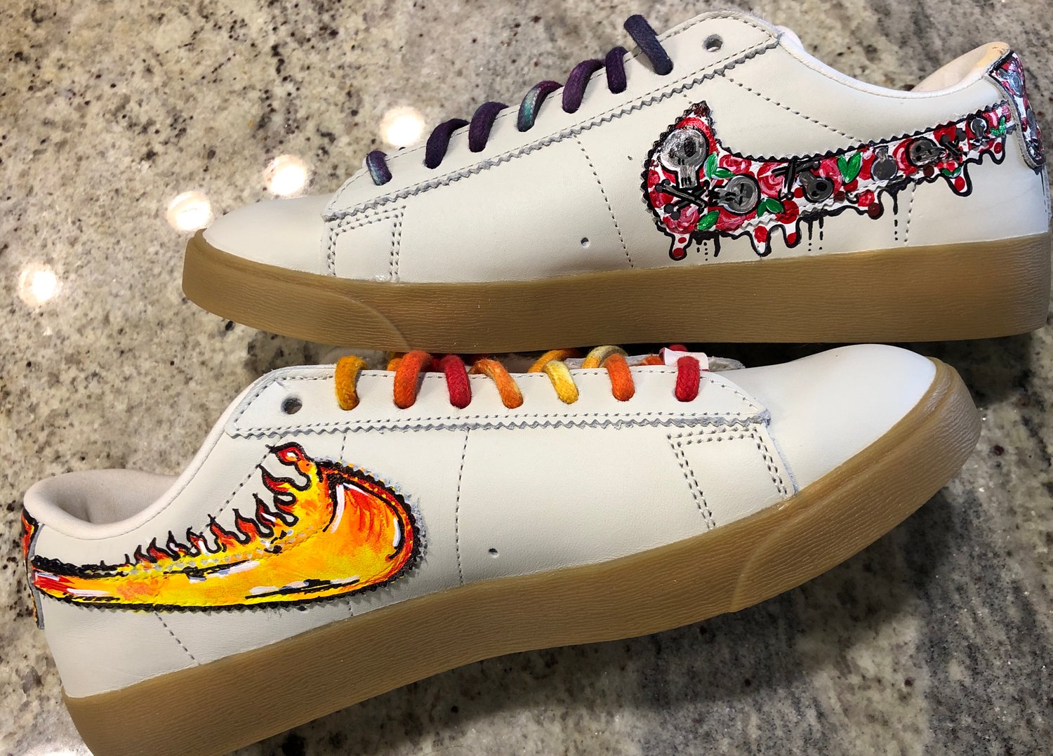 Image of Custom Hand Painted Shoes 