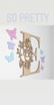 Image of Bamboo floral letter