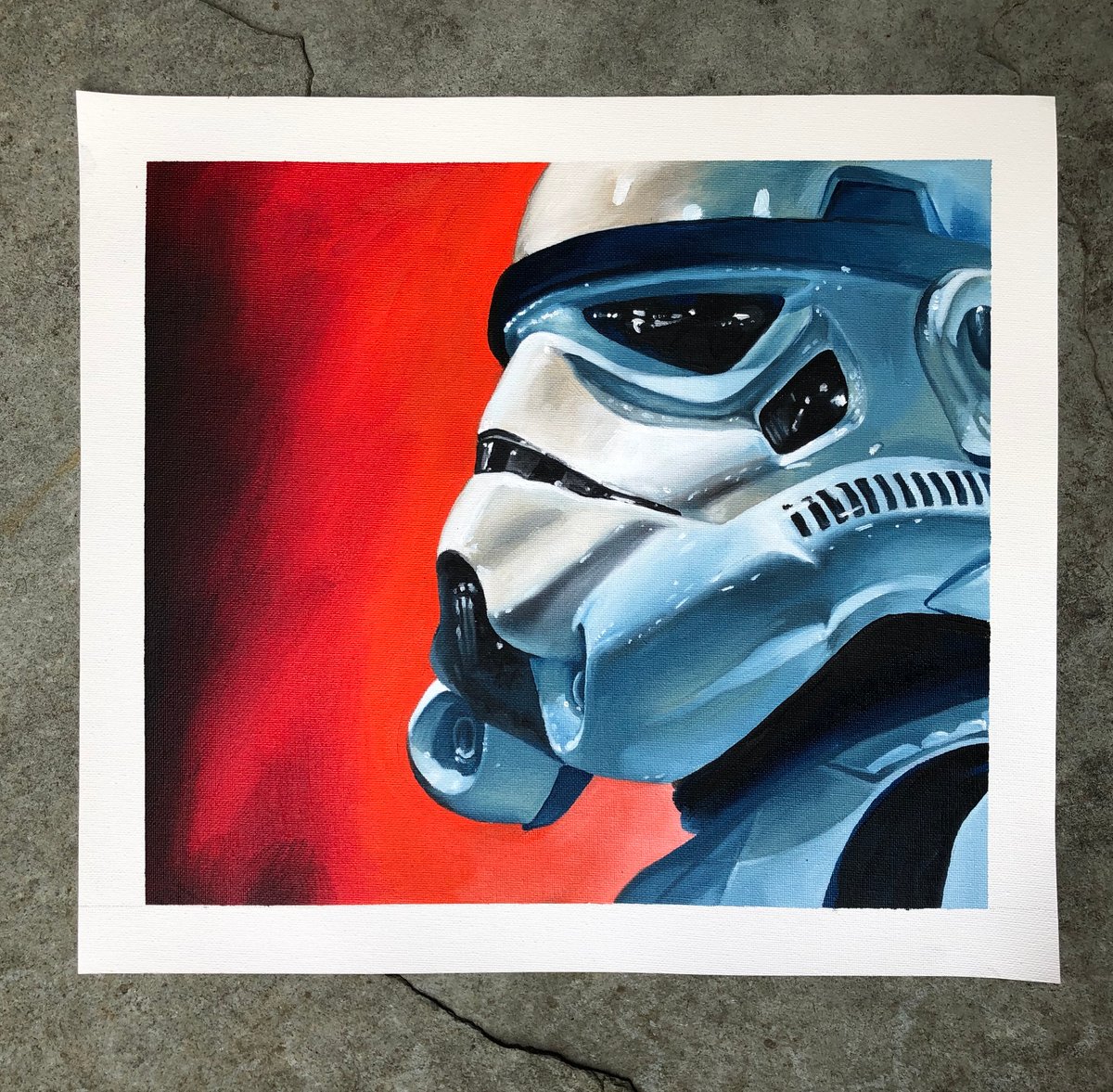 Stormtrooper Oil Painting & Prints