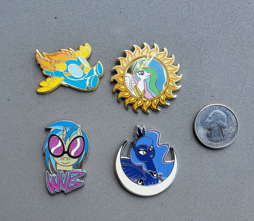 Hard Enamel Pins | My Little Ties