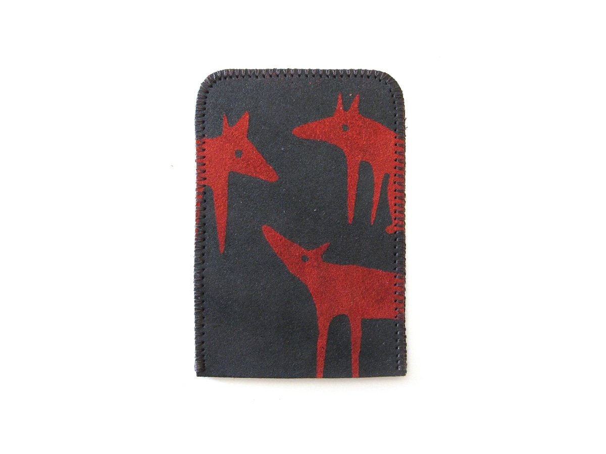 Image of Red Foxes Card Holders