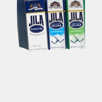 Jila  Sugar Free Spearmint and Peppermint Gum + Peppermint Mints