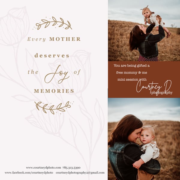 Image of Mother's Day Gift Certificates