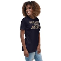 Image 5 of Soldier For Jesus Dark Women's Relaxed T-Shirt