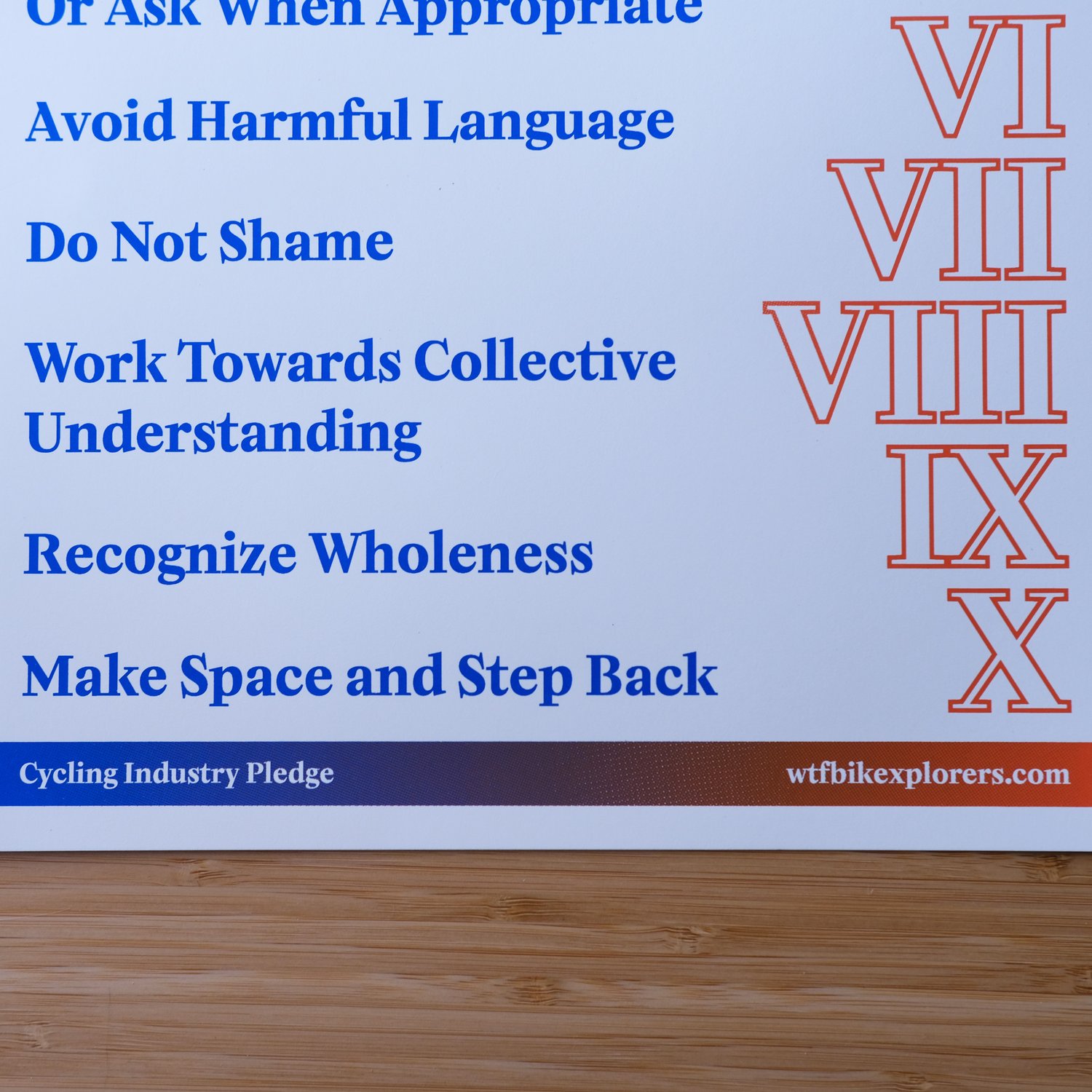 Image of WTF Guiding Principles Poster